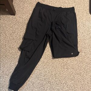 lululemon athletica Men's Black Cargo Pants